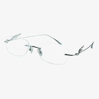 Metal Geometric Eyeglasses