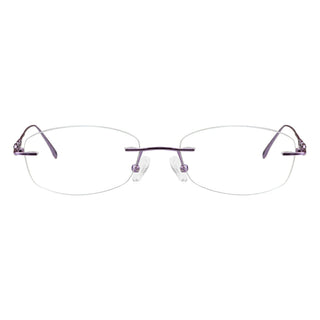 Metal Rectangle Eyeglasses