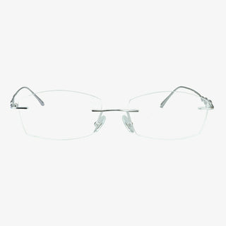 Metal Rectangle Eyeglasses