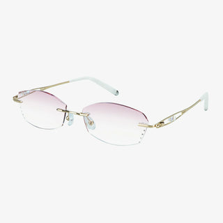 Metal Rectangle Eyeglasses