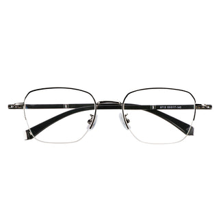 Bruce Metal  Rectangle Eyeglasses—LifeArtVision