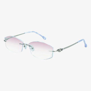 Metal Rectangle Eyeglasses