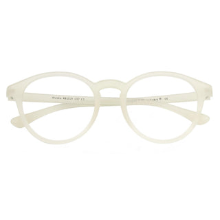 Jayden Plastic Oval Eyeglasses - LifeArtVision