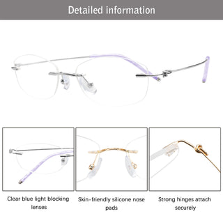 Audrey Metal Round Eyeglasses - LifeArtVision