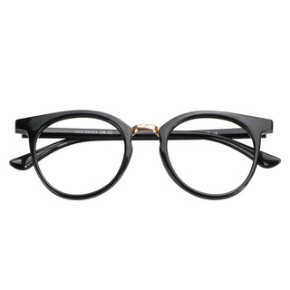 Plastic Oval Eyeglasses