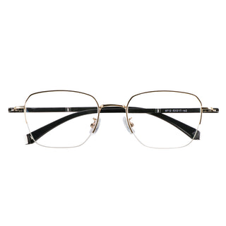 Bruce Metal  Rectangle Eyeglasses—LifeArtVision