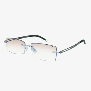 Metal Rectangle Eyeglasses