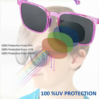 Hilton TR & Silica Gel Rectangle Sunglasses - LifeArtVision