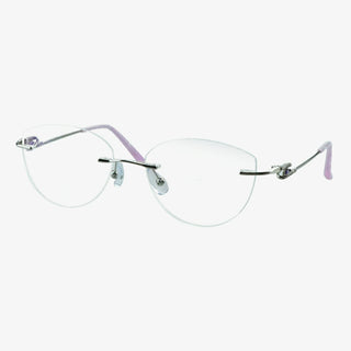 Metal Geometric Eyeglasses