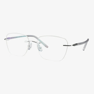 Metal Rectangle Eyeglasses