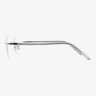 Metal Rectangle Eyeglasses