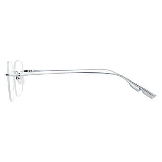 Gaby Titanium Oval Eyeglasses