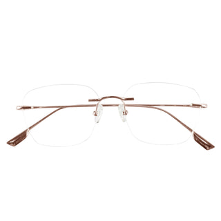 Gaby Titanium Oval Eyeglasses - LifeArtVision