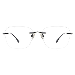 Gaby Titanium Oval Eyeglasses