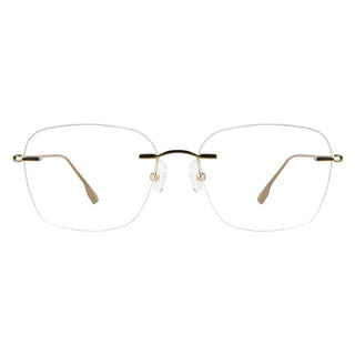 Gaby Titanium Oval Eyeglasses