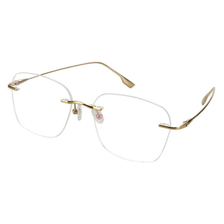 Gaby Titanium Oval Eyeglasses