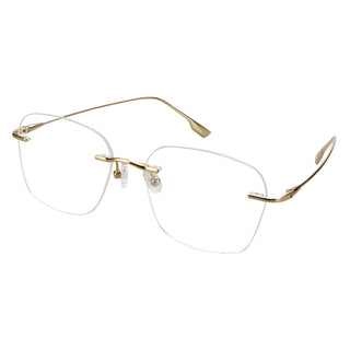 Gaby Titanium Oval Eyeglasses