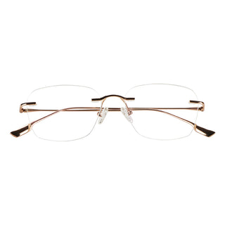 Gaby Titanium Oval Eyeglasses