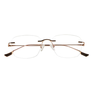 Gaby Titanium Oval Eyeglasses