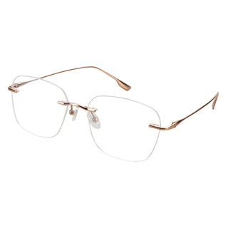 Gaby Titanium Oval Eyeglasses