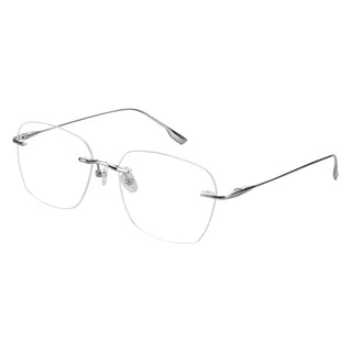 Gaby Titanium Oval Eyeglasses