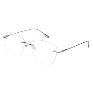 Gaby Titanium Oval Eyeglasses