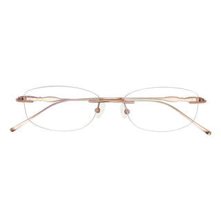 Metal Geometric Eyeglasses