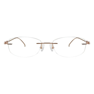 Metal Geometric Eyeglasses