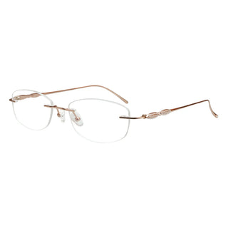 Metal Geometric Eyeglasses