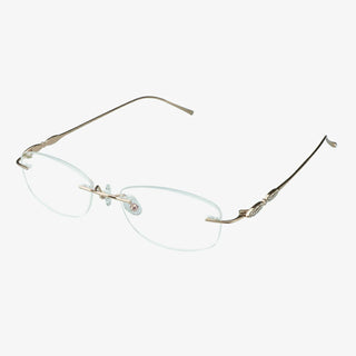 Metal Geometric Eyeglasses