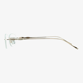 Metal Geometric Eyeglasses