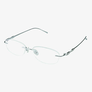 Metal Geometric Eyeglasses