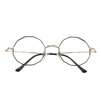 Metal Oval Eyeglasses