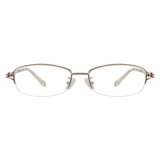 Zavier Metal Oval Eyeglasses - LifeArtVision