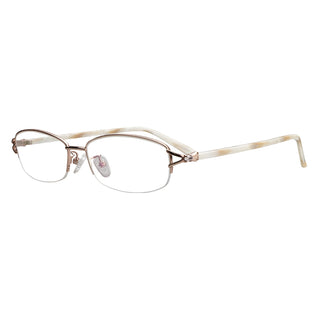 Zavier Metal Oval Eyeglasses - LifeArtVision