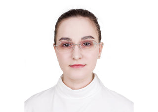 Samuel Metal Square Eyeglasses