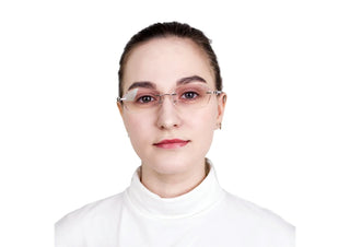 Metal Rectangle Eyeglasses