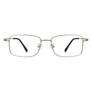 Metal Rectangle Eyeglasses