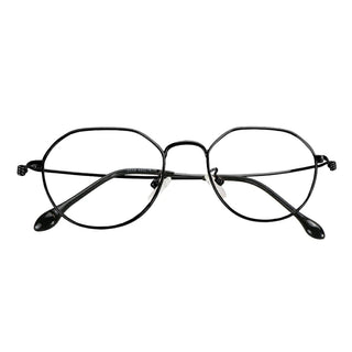  Metal Geometric Eyeglasses