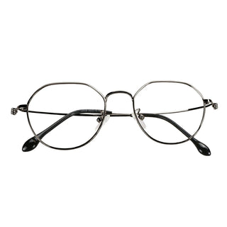  Metal Geometric Eyeglasses