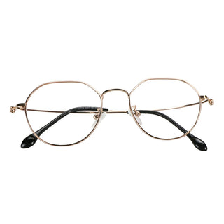  Metal Geometric Eyeglasses