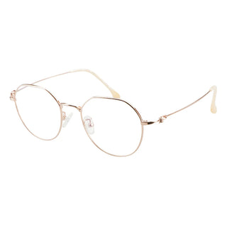 Metal Geometric Eyeglasses