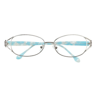 Metal Oval Eyeglasses