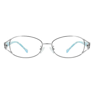 Metal Oval Eyeglasses