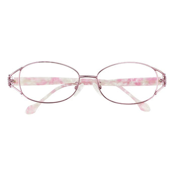Metal Oval Eyeglasses