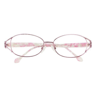 Metal Oval Eyeglasses