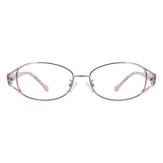 Metal Oval Eyeglasses