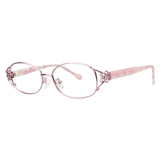 Metal Oval Eyeglasses