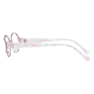 Metal Oval Eyeglasses