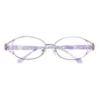 Metal Oval Eyeglasses